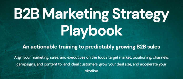 Andrei Zinkevich & Vladimir Blagojevic  B2B Marketing Strategy Playbook  download course
