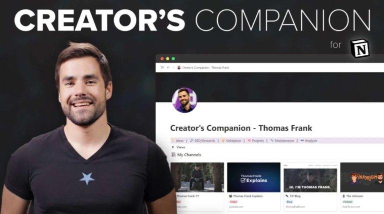Thomas Frank  Creator’s Companion (Ultimate Brain Edition)  download course