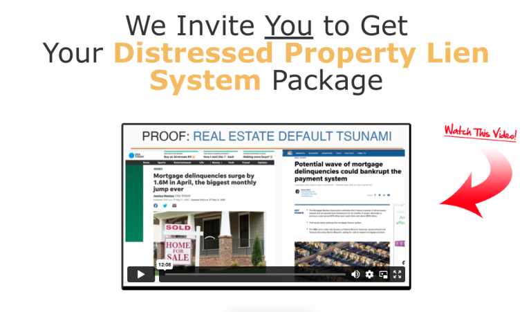 Mike Warren  Distressed Property Lien System download course