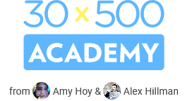 Amy Hoy & Alex Hillman  30×500 Academy download course