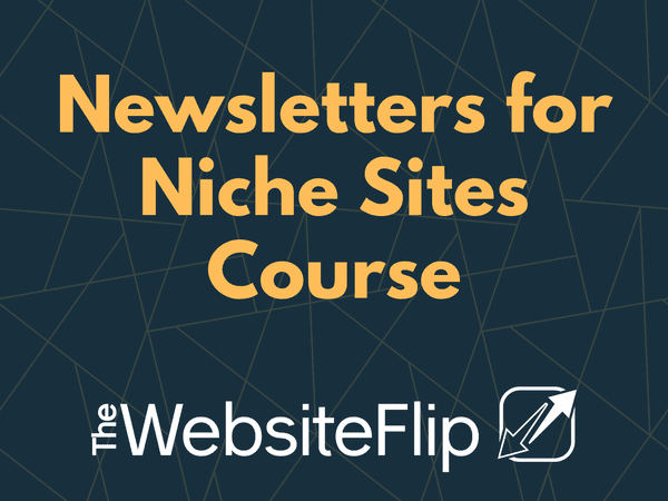 Mushfiq Sarker Newsletters for Niche Sites Course 2023  download course