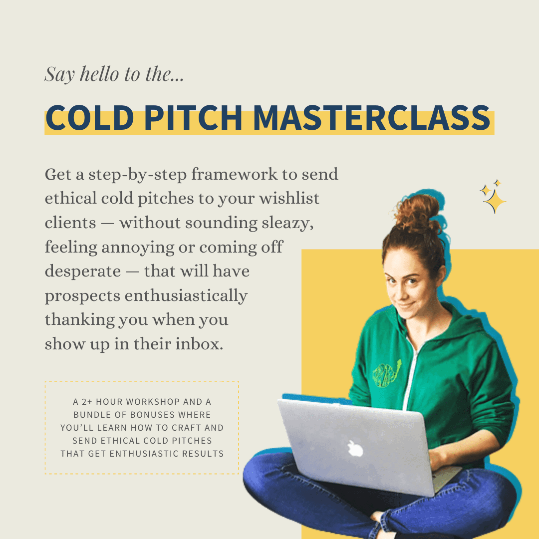Bree Weber  Cold Pitch Masterclass+Cold Pitch Playbook  download course