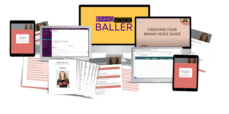 Nicola Moors  Brand Voice Baller  download course