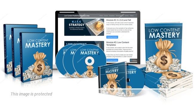 Kate Riley  Low Content Mastery download course